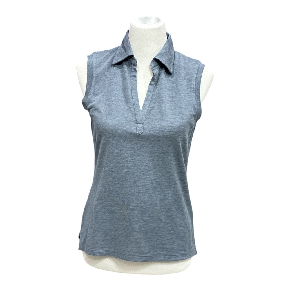 Banana Republic sleeveless collared pullover top